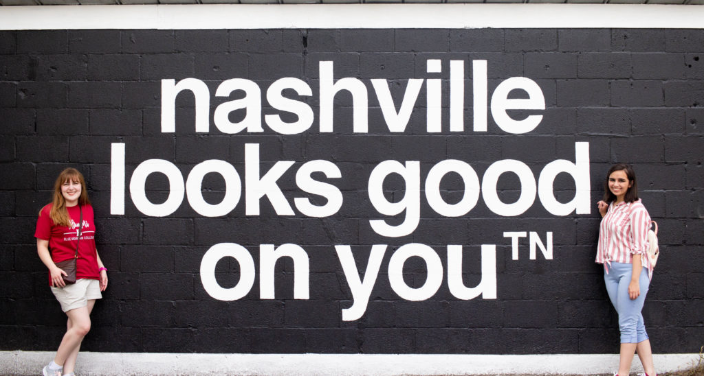 Nashville Tennessee street art you don't want to miss - Nashville Looks Good on You Mural