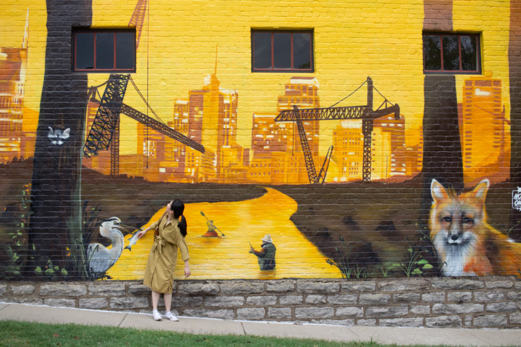 Nashville Murals You Don't Want to Miss - Fox Mural in Nashville Tennessee