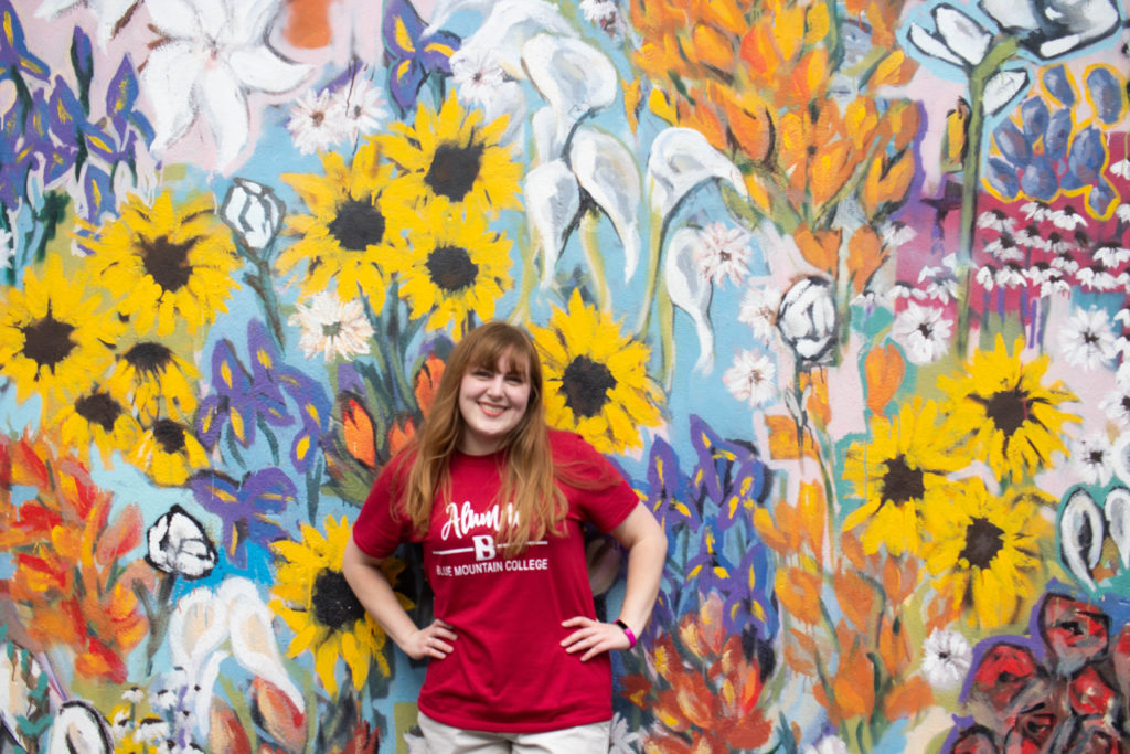 Nashville Murals You Don't Want to Miss - Flowers Mural in Nashville Tennessee