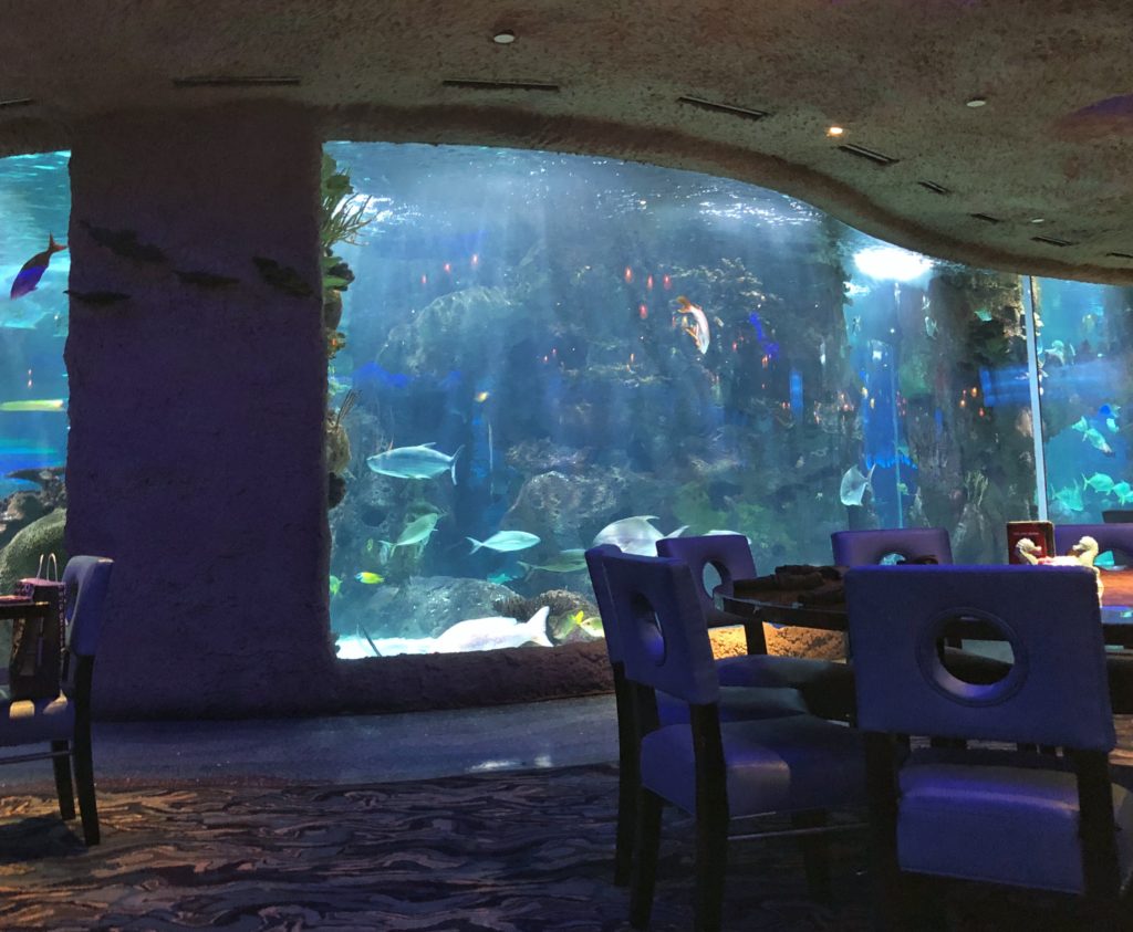 Perfect Itinerary for 2 Days in Nashville - Inside the Aquarium Restaurant in Nashville, TN
