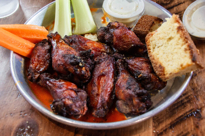 The best local restaurants in Nashville, Tennessee - Wings Platter at Edley's BBQ