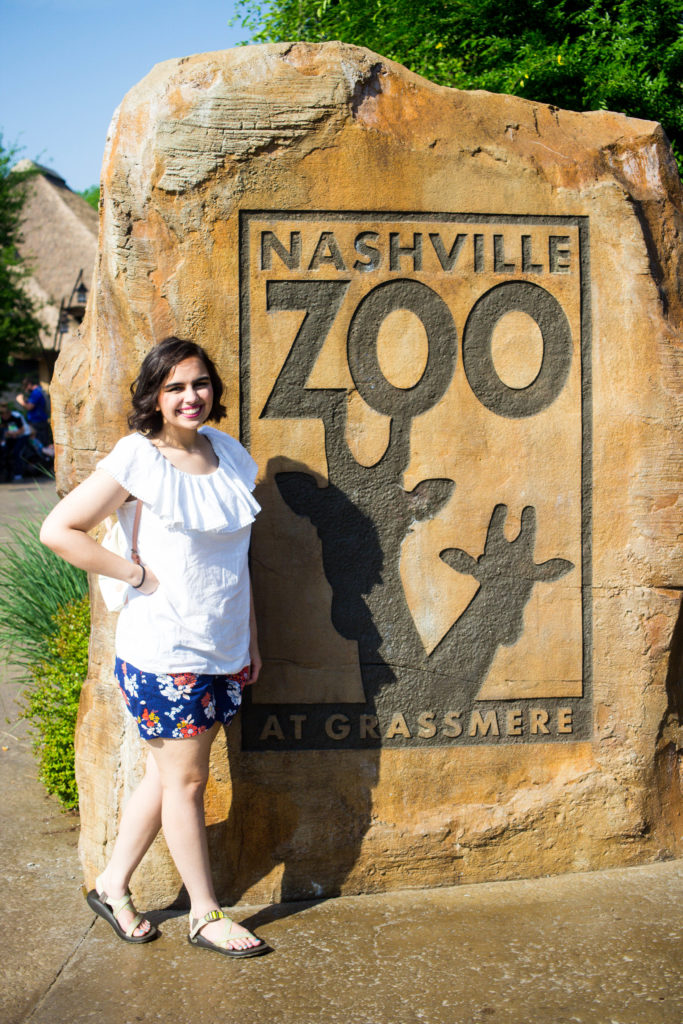 Nashville Zoo sign