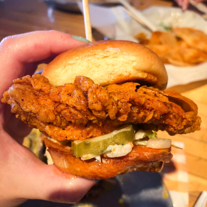 The best local restaurants in Nashville, Tennessee - Nashville Hot Chicken Slider at the Slider House