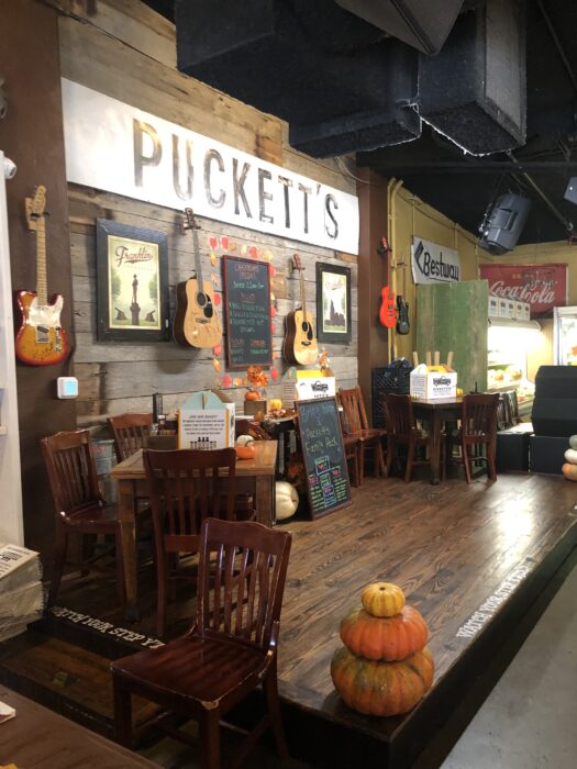 Day Trip to Franklin Tennessee - Puckett's Grocery Restaurant