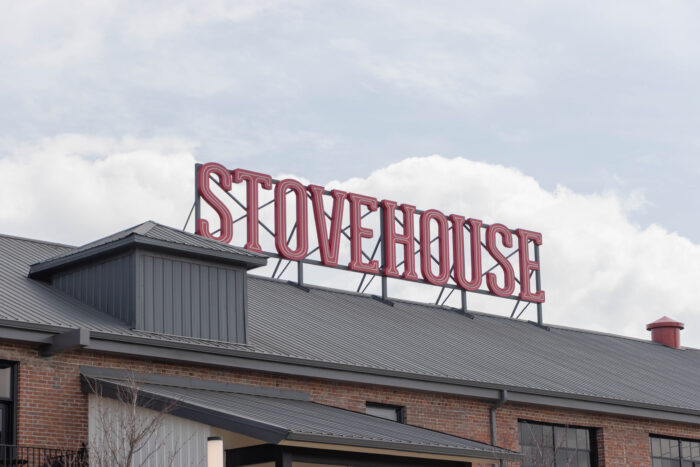 Places to eat in Huntsville, Alabama - Stovehouse sign