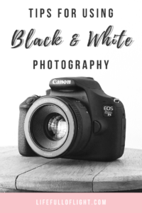 Tips for using black and white photography