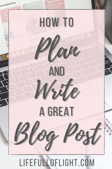 How to Plan and Write a Great Blog Post • If you want your blog post to have a better chance of going viral, follow these easy tips for planning and writing the perfect blog post. From SEO to choosing a title, there are several key elements in a blog post that make it easy to find. Create a blog post that will bring you more traffic with these tips and download a free Blog Post Planning checklist • #blogpostwriting #bloggingtips #bloggingforbeginners #freeprintable #blogpostplanner #checklist