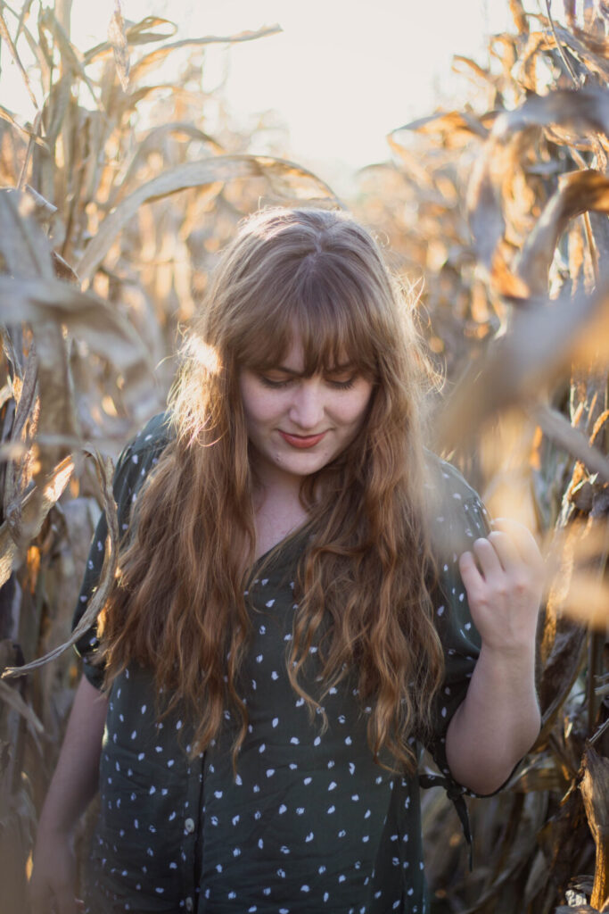 Fall Photoshoot in corn field - Shooting in less than ideal circumstances