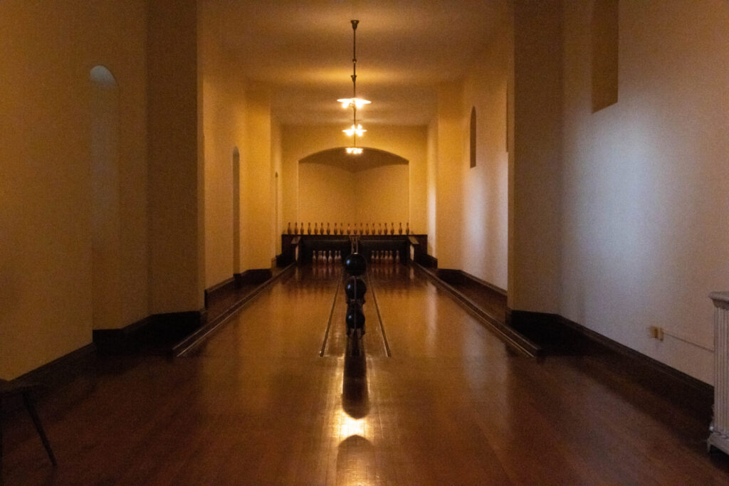 Why You Should Visit the Biltmore Estate at Christmas Time - The indoor bowling alley