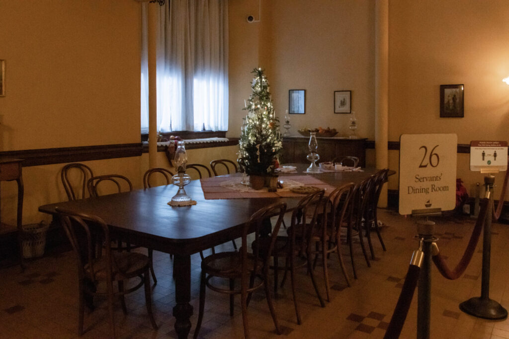Why You Should Visit the Biltmore Estate at Christmas Time - The Servants' Dining Room