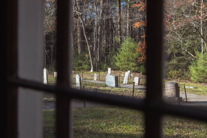 Great Smoky Mountain National Park - Cade's Cove white church cemetery