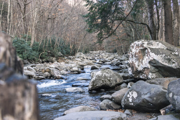 Great Smoky Mountain National Park - Chimneys Picnic area creek