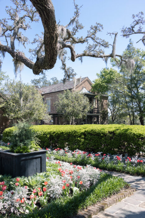 Bellingrath Gardens - View of the house from live oak plaza