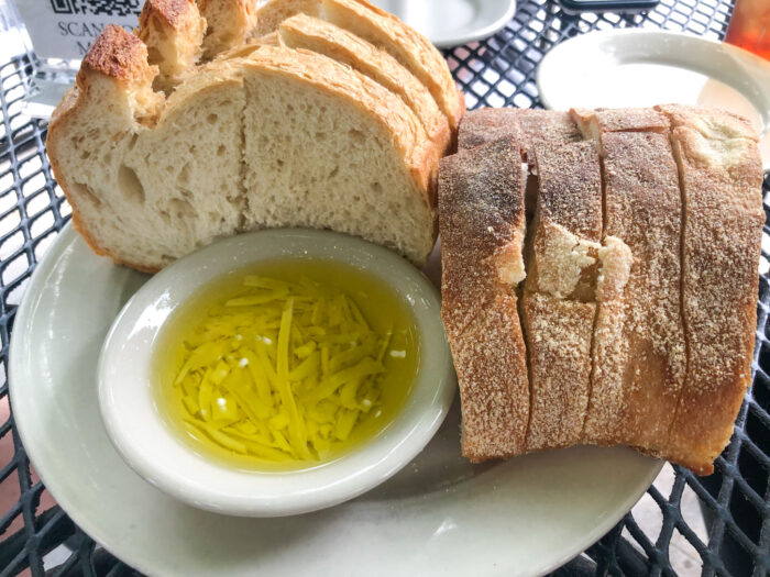 Things to do on a Weekend Getaway to Chattanooga, TN - Tony's Pasta Shop and Trattoria fresh bread