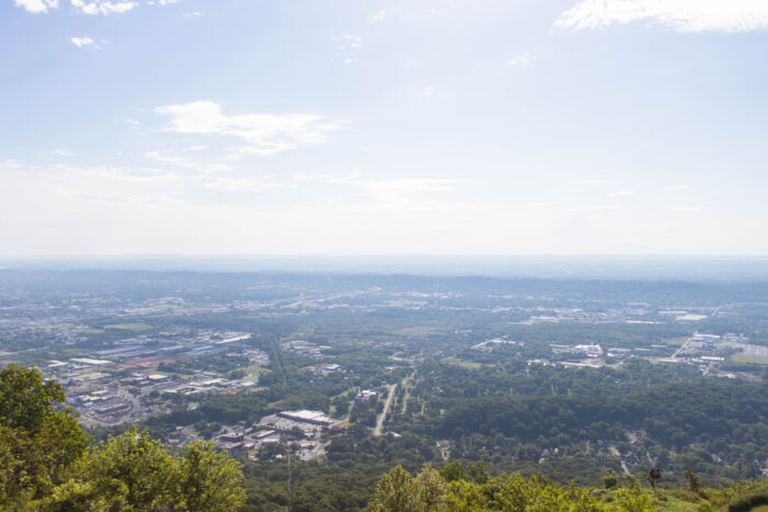 Things to do on a Weekend Getaway to Chattanooga, TN - View from Lookout Mountain