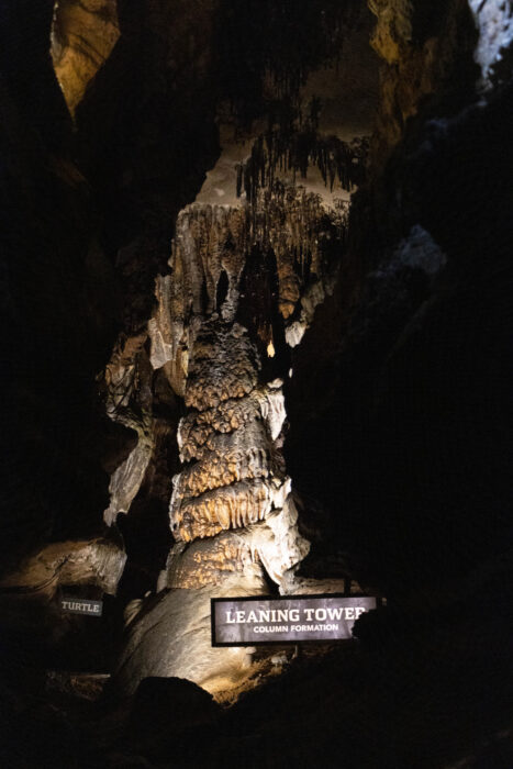 Things to do on a Weekend Getaway to Chattanooga, TN - Ruby Falls Cave Tour rock formations