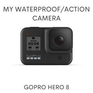 My favorite waterproof action camera - Gopro Hero 8