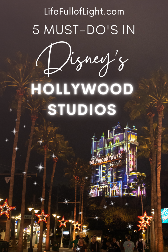 5 Must-Do's in Disney's Hollywood Studios - Discover some of the best rides and things to do in one of Disney World's most popular theme parks.
