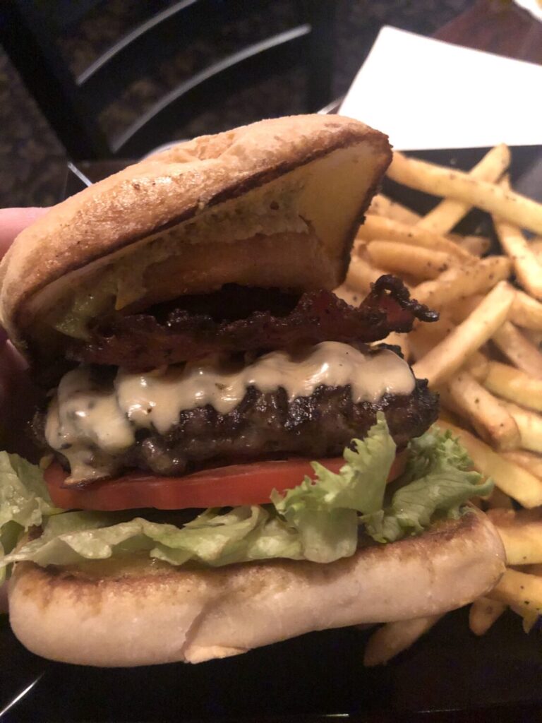 Best things to do in Hot Springs Arkansas - Ohio Club Restaurant, the Ohio Burger and french fries