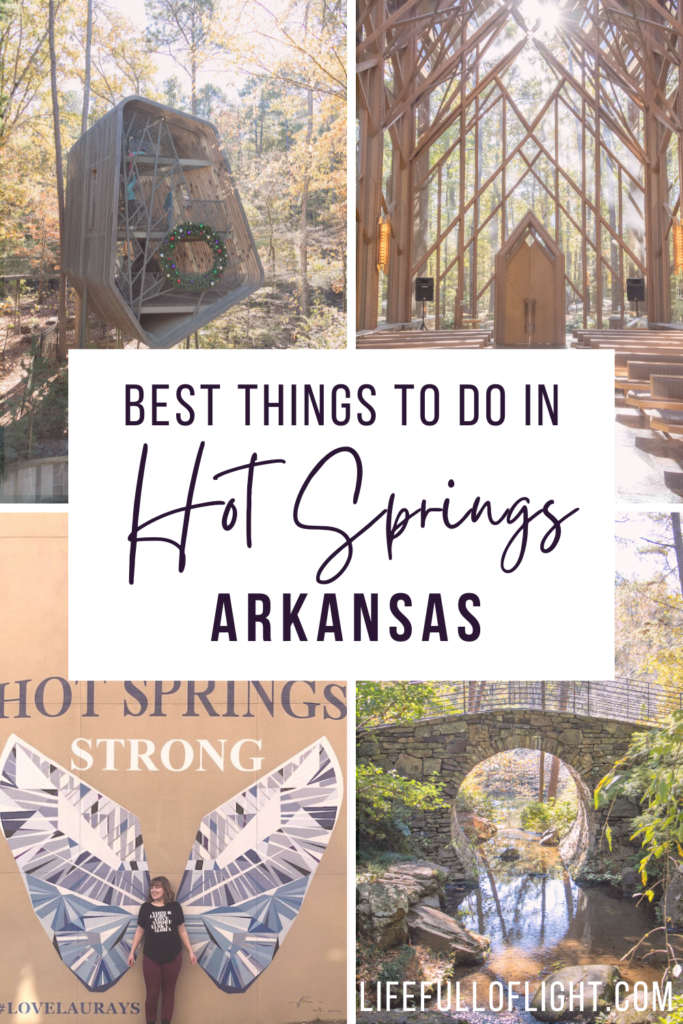 Looking for a fabulous destination for your next girls' trip, weekend getaway, or day trip? Look no further than Hot Springs, Arkansas! This charming, historic city is brimming with fun activities, natural wonders, and delightful experiences that you and your friends will never forget. Check out the list on LifeFullofLight.com!