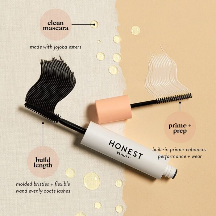 Honest beauty 2 in 1 mascara and primer duo - clean beauty non toxic ingredients natural makeup on amazon 